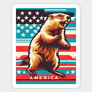 Only groundhog Sticker